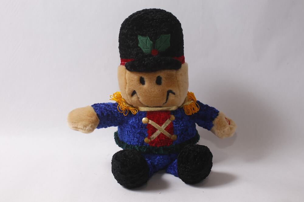 Dan Dee Tickle Wiggle Smiley Face Plush Nutcracker Soldier ~ 260817-WH 1194